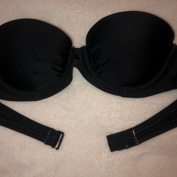 Black Aerie Bathing Suit Top - Picture 2 of 5